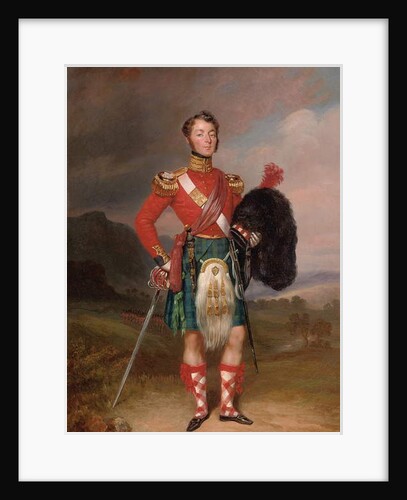 Portrait of Captain Robert Williamson Ramsay by Charles Achille D'Hardiviller