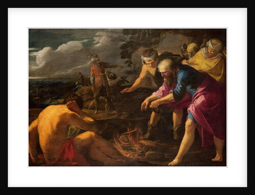 Saint Paul Shipwrecked on Malta by Laurent de La Hire or La Hyre