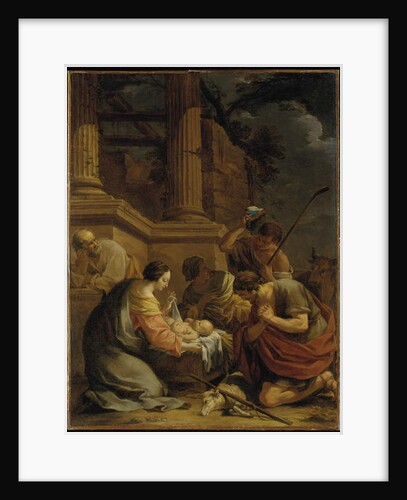 The Adoration of the Shepherds by Nicolas Chaperon