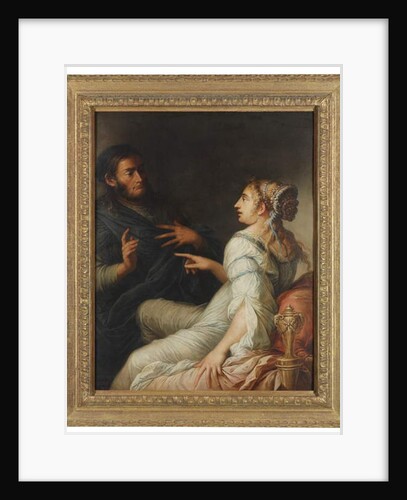 Phryne and Xenocrates by Salvator Rosa