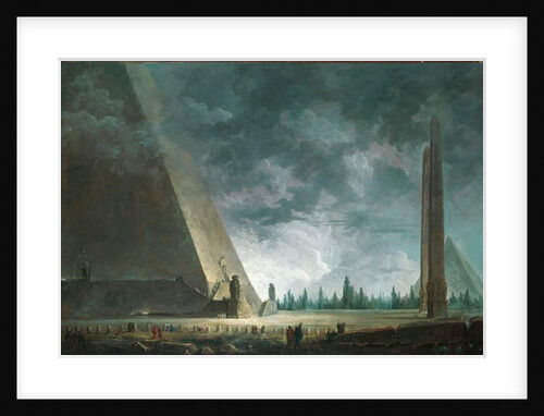 An Egyptian Fantasy, 1760 by Hubert Robert