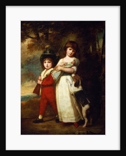 Portrait of the Vernon children by George Romney