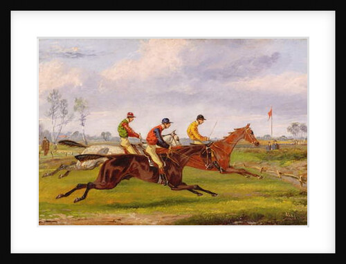A Steeplechase by Henry Thomas Alken