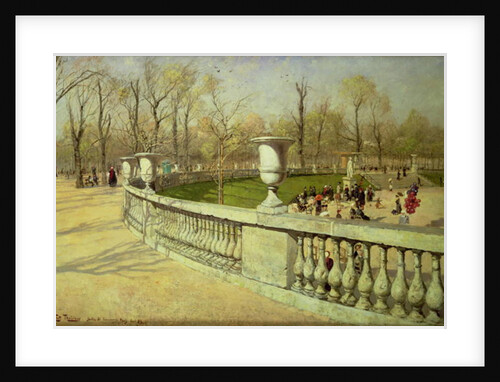 Jardin du Luxembourg, 1883 by Fritz Thaulow