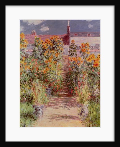 The Garden at Vetheuil, 1881 by Claude Monet
