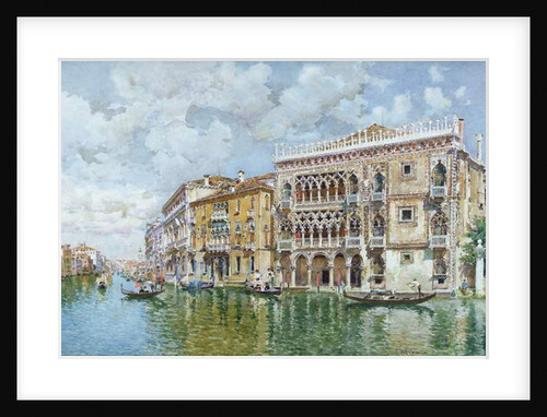 The Ca' d'Oro, Venice by Federico del Campo