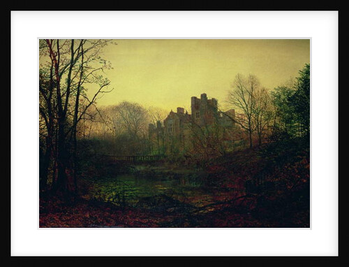 An October Afterglow, 1871 by John Atkinson Grimshaw