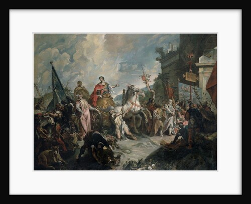 The Triumph of a Roman General by Giovanni Antonio Guardi