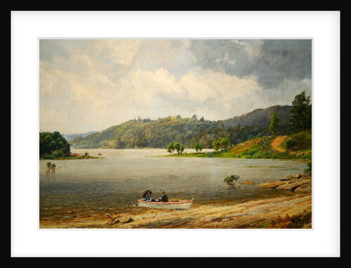 On the Wawayanda Lake, New Jersey by Jasper Francis Cropsey