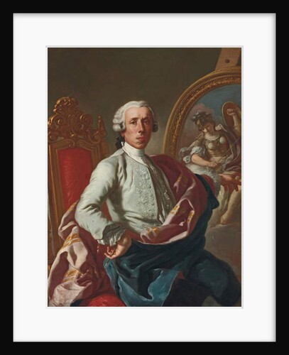 Portrait of the artist by Francesco de Mura