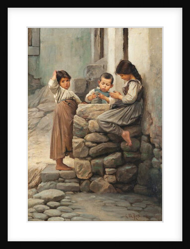 The Little Potters, 1883 by Christian Meyer Ross