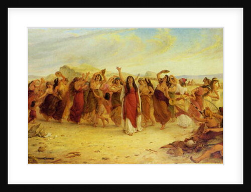 The Song of Miriam by Simeon Solomon
