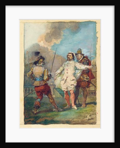 Les Fourberies de Scapin, after Moliere by Eugene-Louis Lami