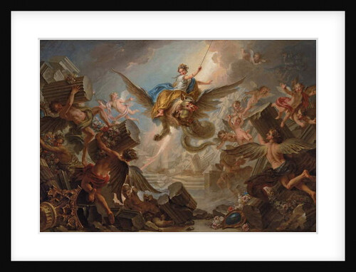 The Destruction of the Palace of Armida, 1737 by Charles Antoine Coypel