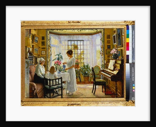 Afternoon Tea, 1914 by Paul Fischer
