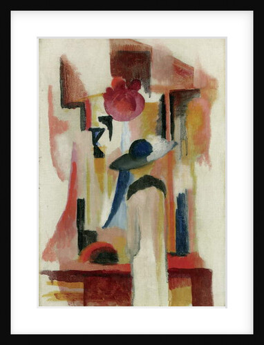 Study of a bright shop window, 1913 by August Macke