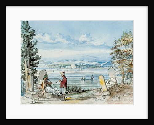 View in the Dardanells, 1869 by W. H. Wrench