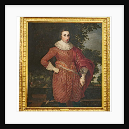 Portrait of a gentleman, traditionally identified as Henry, Prince of Wales, c.1620 by Anglo-Flemish School