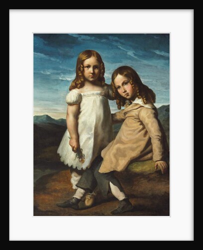 Portrait of Alfred and Elisabeth Dedreux, c.1818 by Theodore Gericault