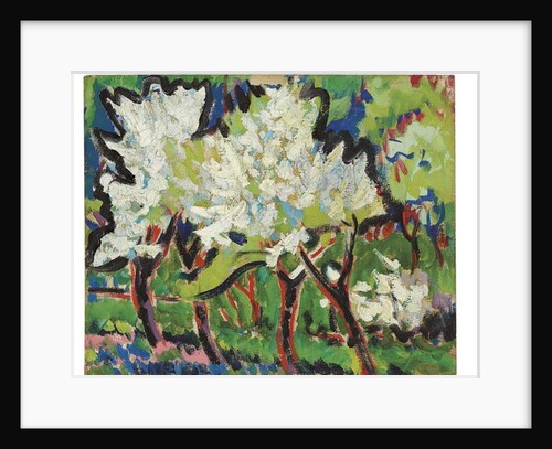 Flowering Trees IV, 1909 by Ernst Ludwig Kirchner