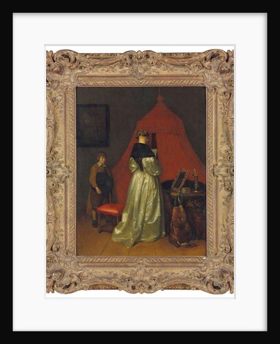 The Letter, 1660 by Gerard Terborch