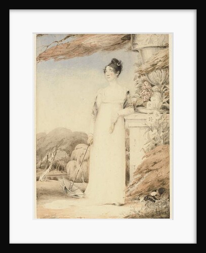 Portrait of Ann Miles, later Mrs. John Sell Cotman by John Thirtle