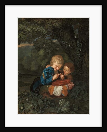 The Young Bird Catchers by Eglon Hendrick van der Neer