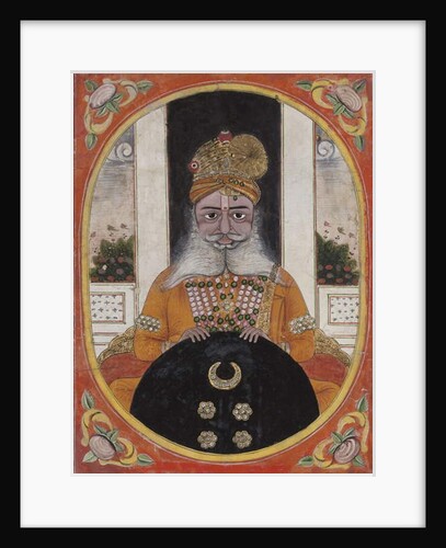 Maharaja Sardar Singh, ruler of Bikaner, 1851-71 by Indian School