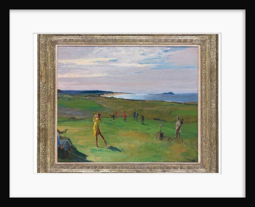 The Golf Course, North Berwick by John Lavery