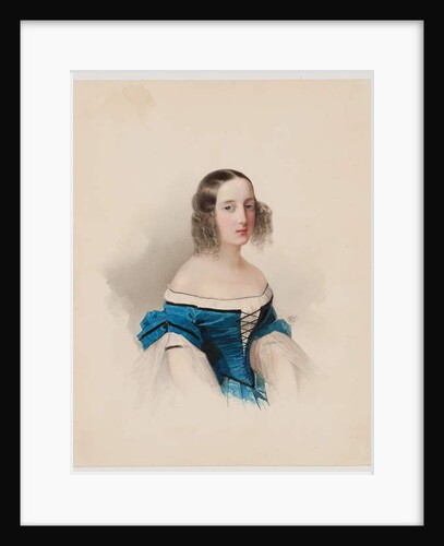Portrait of Grand Duchess Maria Nikolaievna, 1838 by Vladimir Ivanovich Hau