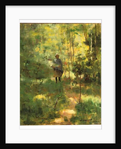 An Impression dans La Sous-Bois, 1889 by John Lavery