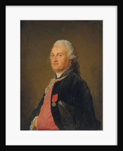 The Comte d'Artois in uniform, 1765 by Jean-Baptiste Perronneau