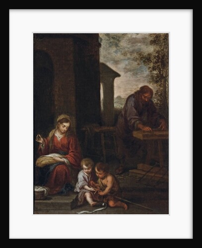 The Holy Family with the Infant St. John the Baptist, 1660-70 by Bartolome Esteban Murillo