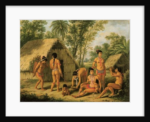 A family of Charaibes in the Island of St. Vincent by Agostino Brunias
