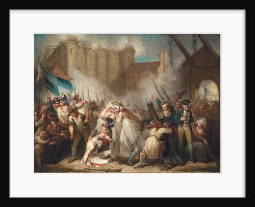 The Storming of the Bastille by Henry Singleton