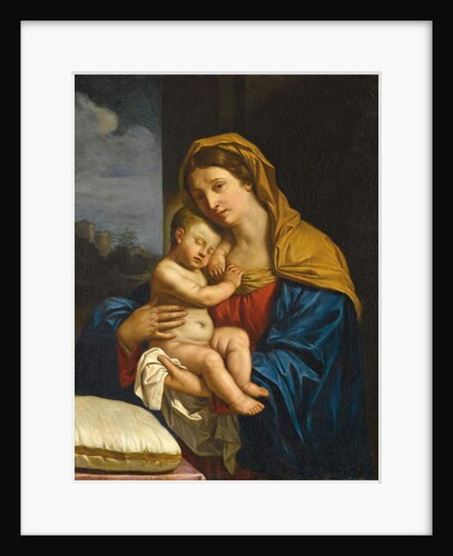 Madonna and Child by Guercino