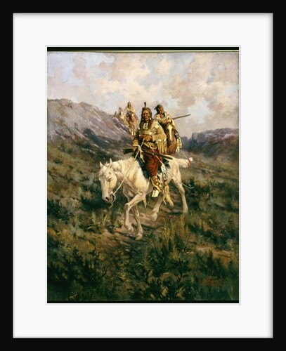 Visit to Another Tribe, 1909 by Edgar Samuel Paxson