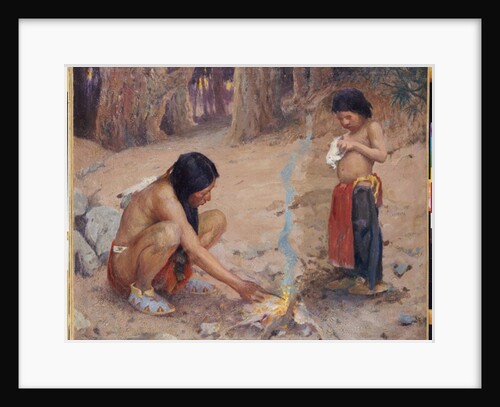 The Campfire by Eanger Irving Couse
