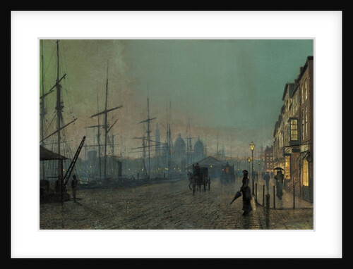 Humber Dockside, 1881 by John Atkinson Grimshaw