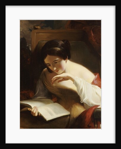 Portrait of a Girl Reading, 1842 by Thomas Sully