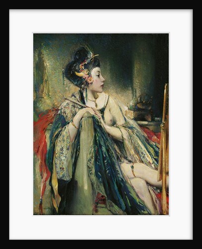 An Exotic Woman at her Toilette by Eric Pape