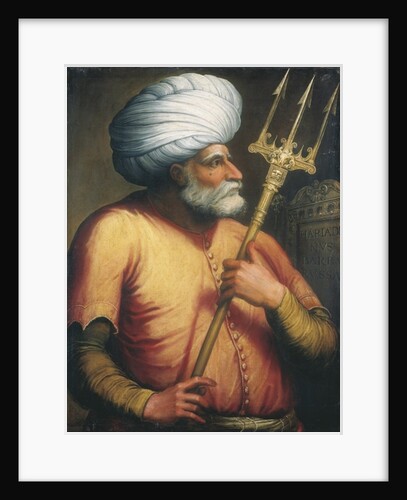 Portrait of Khair ed-Din, c.1550 by Italian School