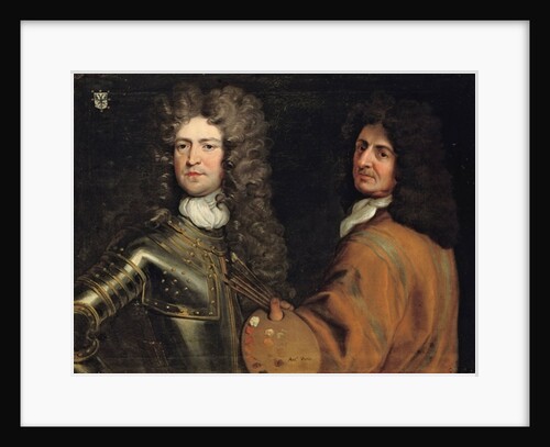Double portrait of the artist with Brigadier-General Robert Killigrew by Antonio Verrio