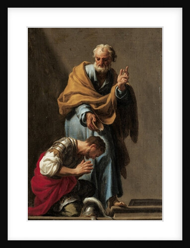 St. Peter Baptising the Centurion Cornelius by Francesco Trevisani