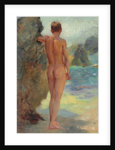 The bather, 1912 by Henry Scott Tuke