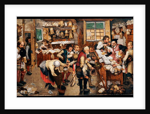 Peasants Paying Tithes by Pieter the Younger Brueghel