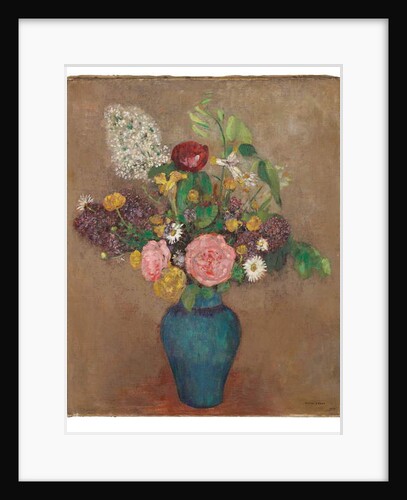 Vase of flowers by Odilon Redon