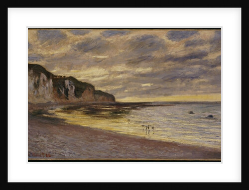 Pointe De Lailly, Maree Basse, 1882 by Claude Monet