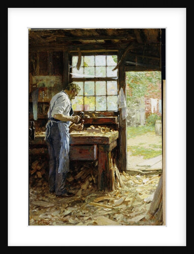 Village Carpenter, 1899 by Edward Henry Potthast