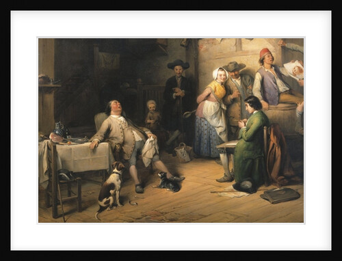 Pris en Plein Sieste, 1842 by Jean-Baptiste Madou